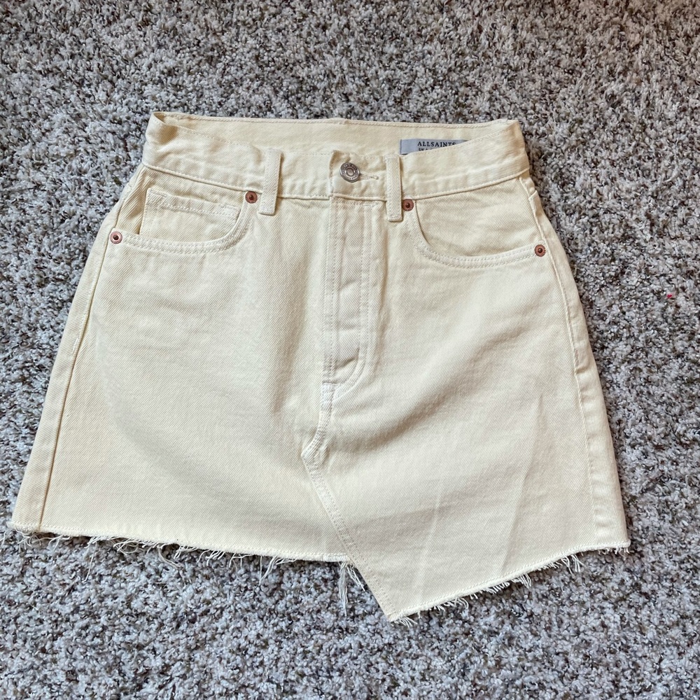 All Saints Denim miniskirt 00